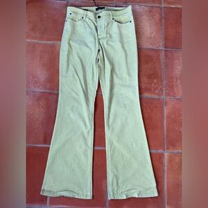Vintage Talbots Light Green corduroy  Flared Pants -Never Worn